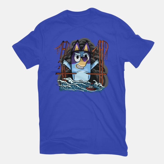 Kaiju Bluey-Unisex-Basic-Tee-nickzzarto
