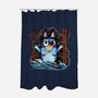 Kaiju Bluey-None-Polyester-Shower Curtain-nickzzarto