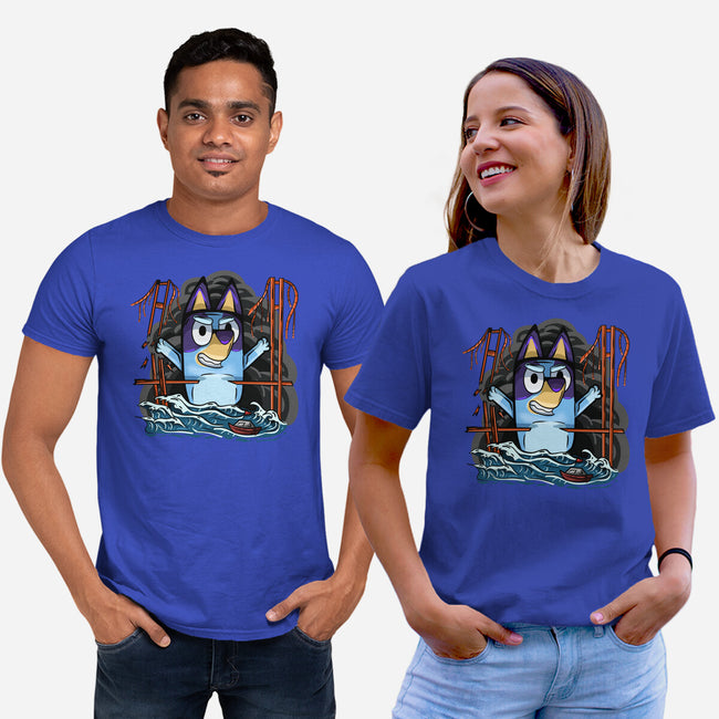Kaiju Bluey-Unisex-Basic-Tee-nickzzarto