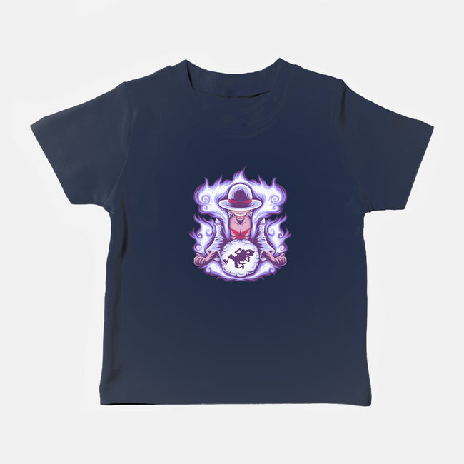 Gear 5 Pirate King-Baby-Basic-Tee-rmatix