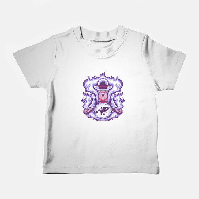 Gear 5 Pirate King-Baby-Basic-Tee-rmatix