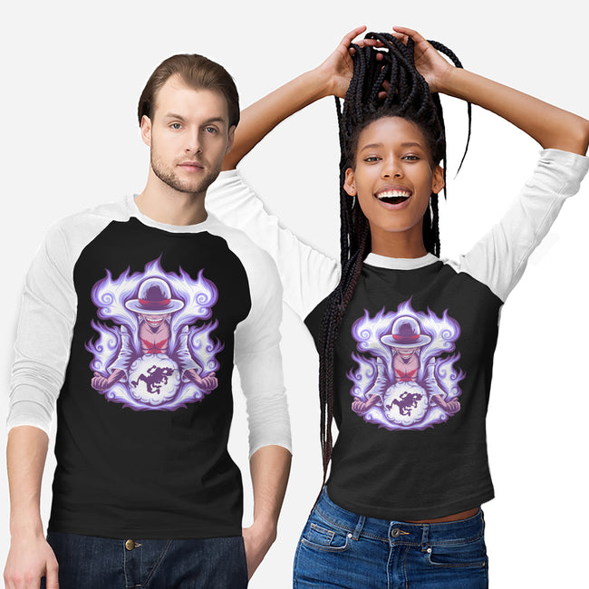 Gear 5 Pirate King-Unisex-Baseball-Tee-rmatix