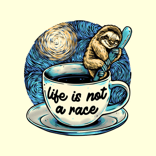 Life Is Not A Race-None-Glossy-Sticker-glitchygorilla