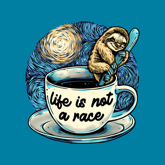 Life Is Not A Race-None-Basic Tote-Bag-glitchygorilla