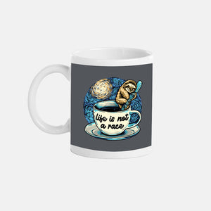 Life Is Not A Race-None-Mug-Drinkware-glitchygorilla