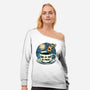 Life Is Not A Race-Womens-Off Shoulder-Sweatshirt-glitchygorilla