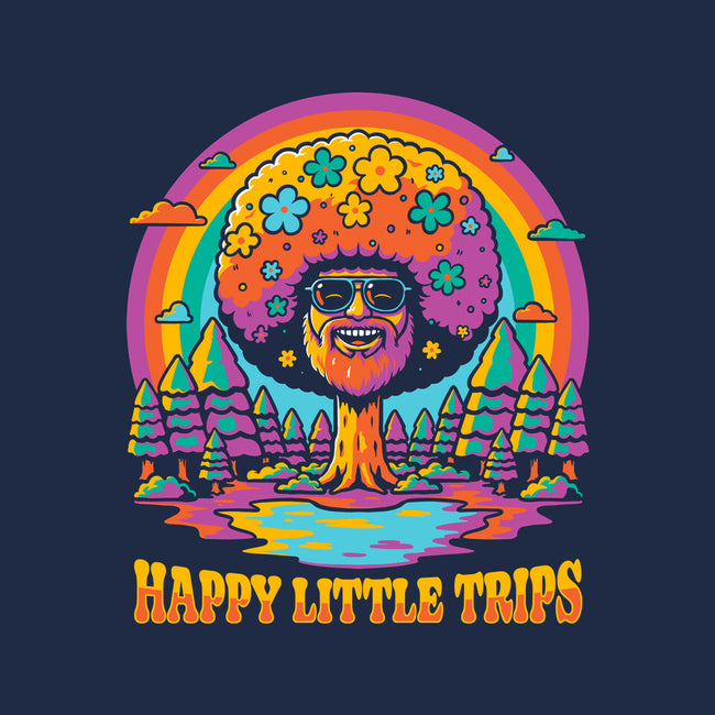 Tree Painter Trip Vibe-Womens-Fitted-Tee-Studio Mootant