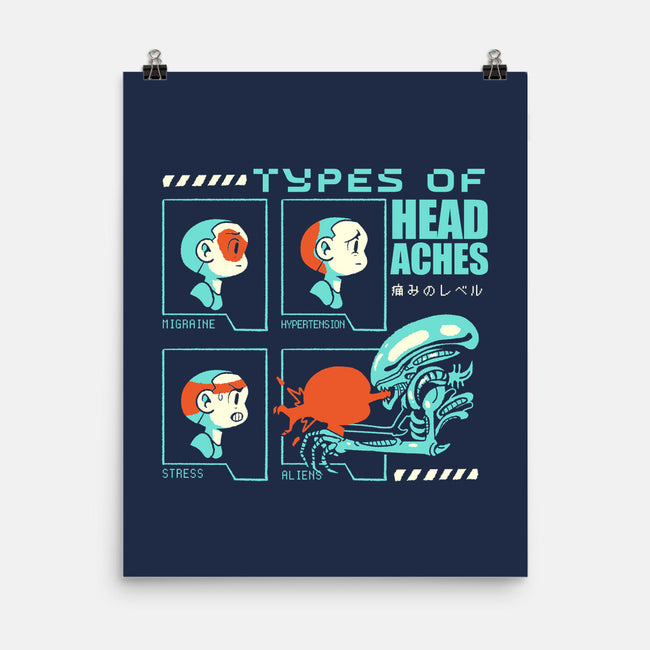 Types Of Headaches-None-Matte-Poster-Sketchdemao