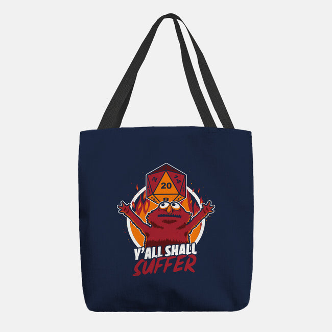 Chaos Puppet RPG Fire-None-Basic Tote-Bag-Studio Mootant