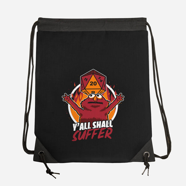 Chaos Puppet RPG Fire-None-Drawstring-Bag-Studio Mootant