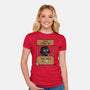Sith Help-Womens-Fitted-Tee-Barbadifuoco