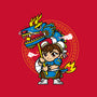 The Blue Dragon Dancer-Womens-Fitted-Tee-krisren28
