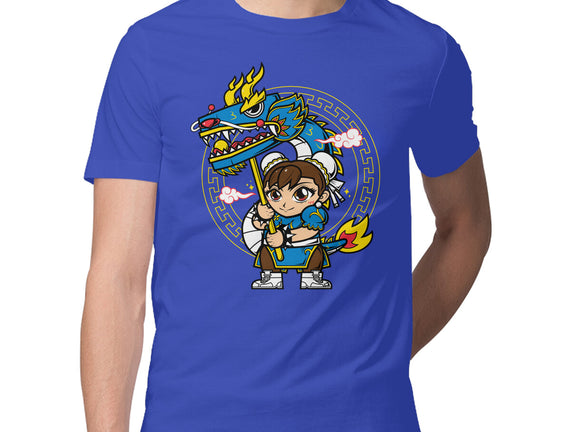 The Blue Dragon Dancer