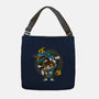 The Blue Dragon Dancer-None-Adjustable Tote-Bag-krisren28