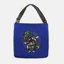 The Blue Dragon Dancer-None-Adjustable Tote-Bag-krisren28
