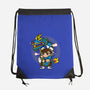 The Blue Dragon Dancer-None-Drawstring-Bag-krisren28
