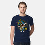 The Blue Dragon Dancer-Mens-Premium-Tee-krisren28