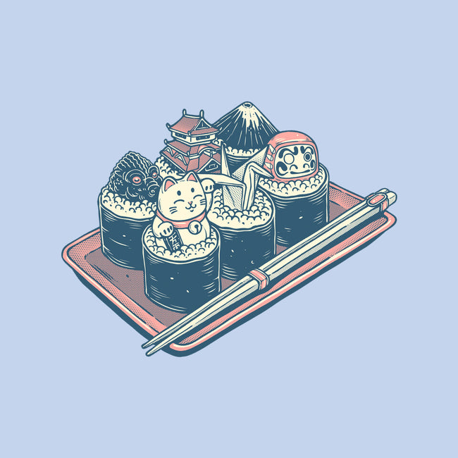 Sushi Family-None-Drawstring-Bag-glitchygorilla