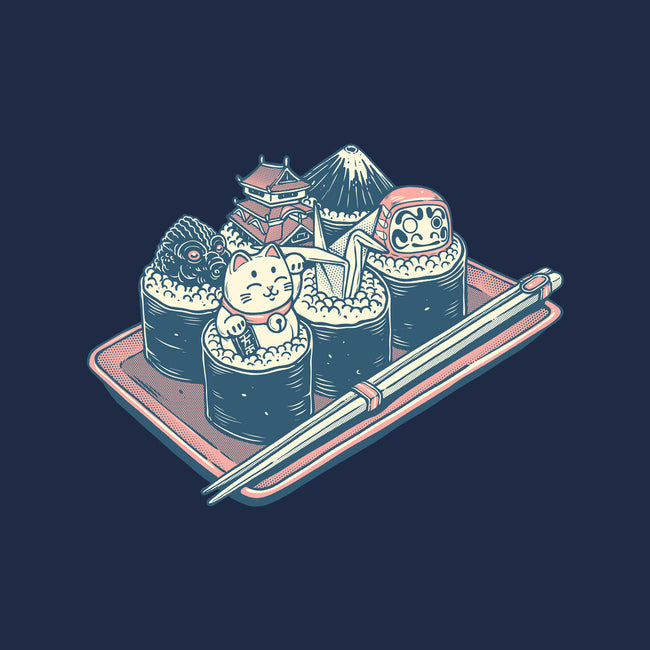 Sushi Family-None-Adjustable Tote-Bag-glitchygorilla