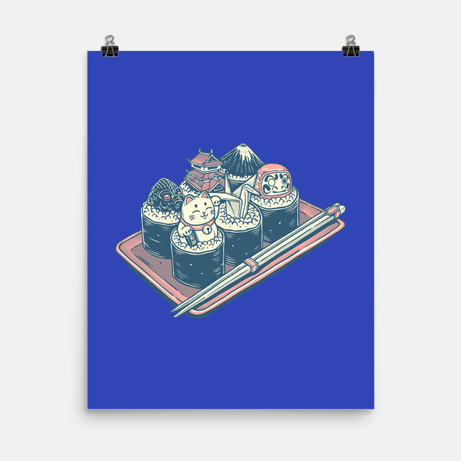 Sushi Family-None-Matte-Poster-glitchygorilla