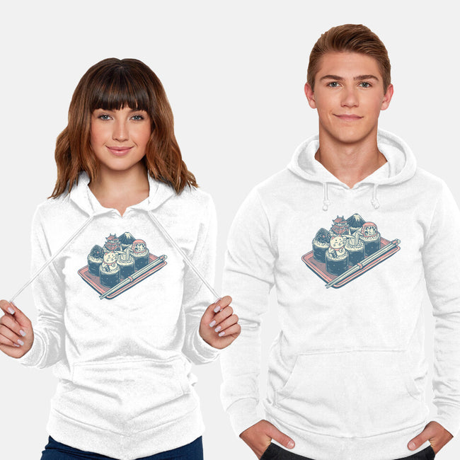 Sushi Family-Unisex-Pullover-Sweatshirt-glitchygorilla
