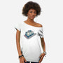 Sushi Family-Womens-Off Shoulder-Tee-glitchygorilla