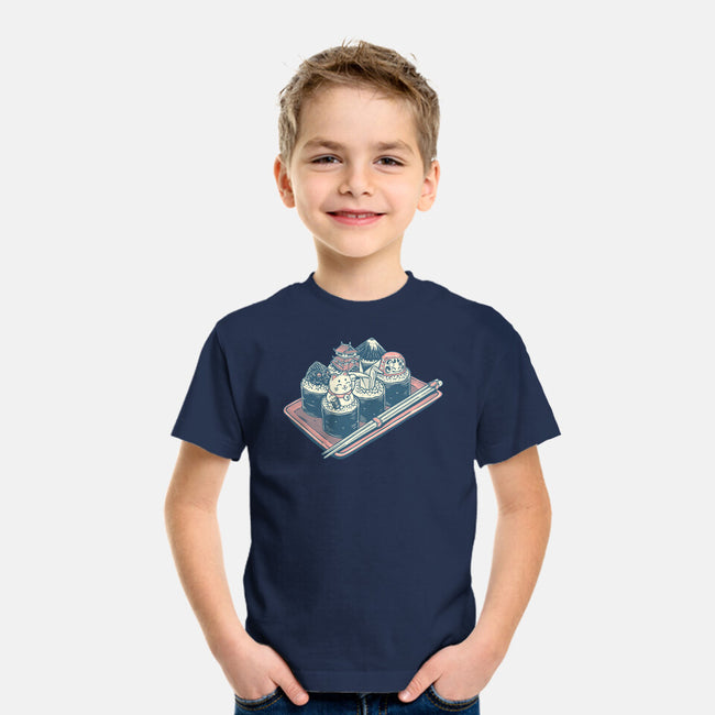 Sushi Family-Youth-Basic-Tee-glitchygorilla