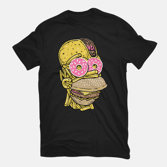 Snack Head-Unisex-Basic-Tee-glitchygorilla