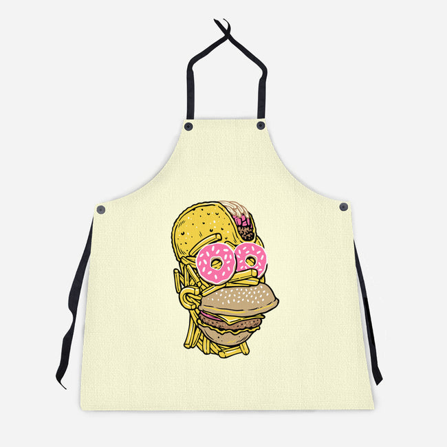 Snack Head-Unisex-Kitchen-Apron-glitchygorilla