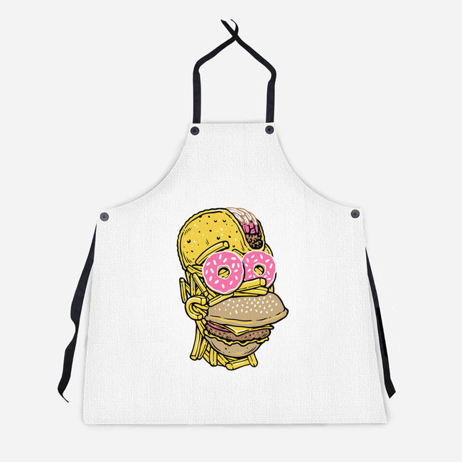 Snack Head-Unisex-Kitchen-Apron-glitchygorilla