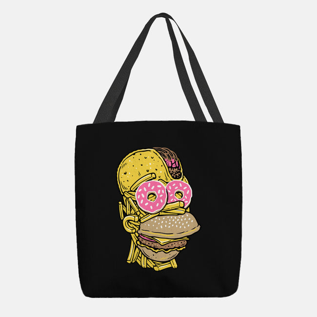 Snack Head-None-Basic Tote-Bag-glitchygorilla