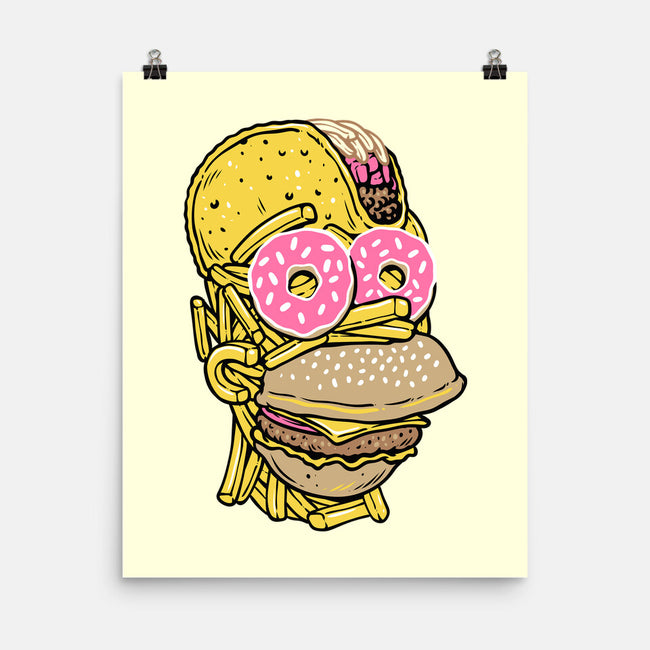 Snack Head-None-Matte-Poster-glitchygorilla