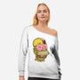 Snack Head-Womens-Off Shoulder-Sweatshirt-glitchygorilla