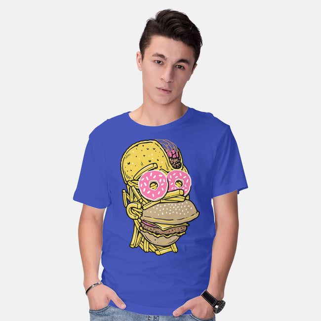 Snack Head-Mens-Basic-Tee-glitchygorilla