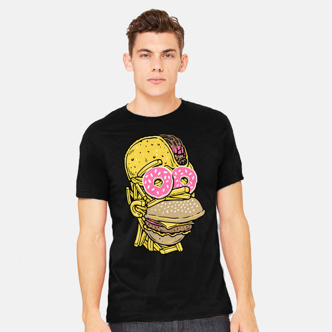 Snack Head-Mens-Heavyweight-Tee-glitchygorilla