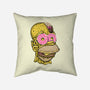 Snack Head-None-Removable Cover w Insert-Throw Pillow-glitchygorilla