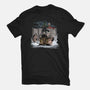 Wanderer Above The Sea Of Titans-Mens-Premium-Tee-zascanauta