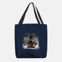 Wanderer Above The Sea Of Titans-None-Basic Tote-Bag-zascanauta