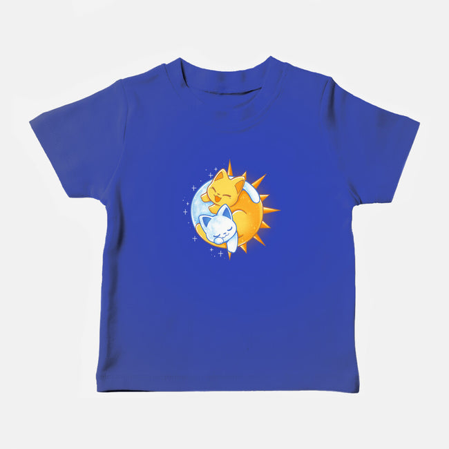 Sun Moon Kitten-Baby-Basic-Tee-Vallina84