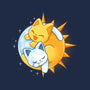 Sun Moon Kitten-None-Glossy-Sticker-Vallina84