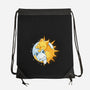 Sun Moon Kitten-None-Drawstring-Bag-Vallina84