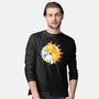 Sun Moon Kitten-Mens-Long Sleeved-Tee-Vallina84