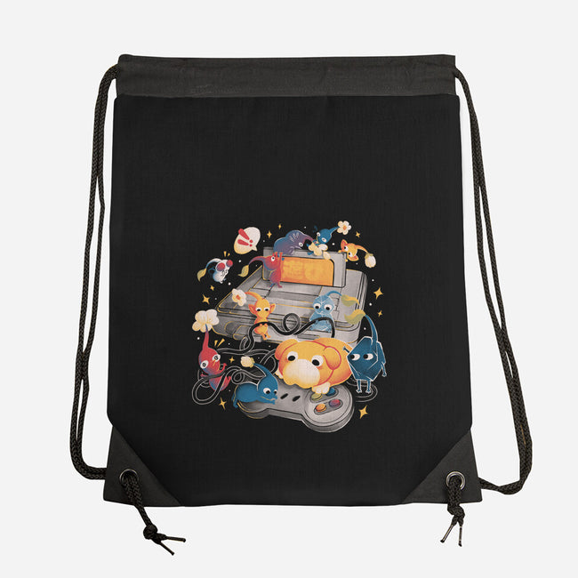 Tiny Gamers-None-Drawstring-Bag-eduely