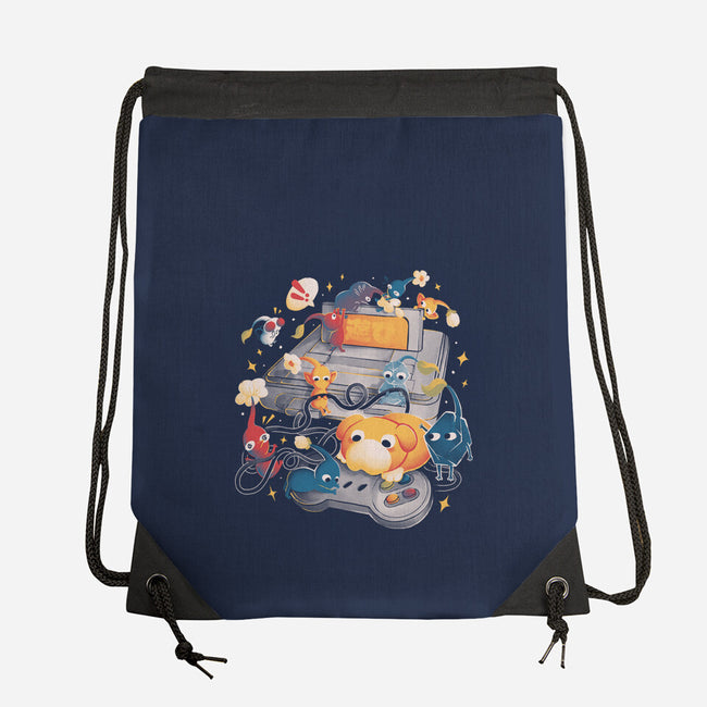 Tiny Gamers-None-Drawstring-Bag-eduely