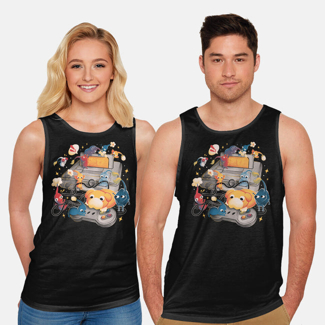 Tiny Gamers-Unisex-Basic-Tank-eduely