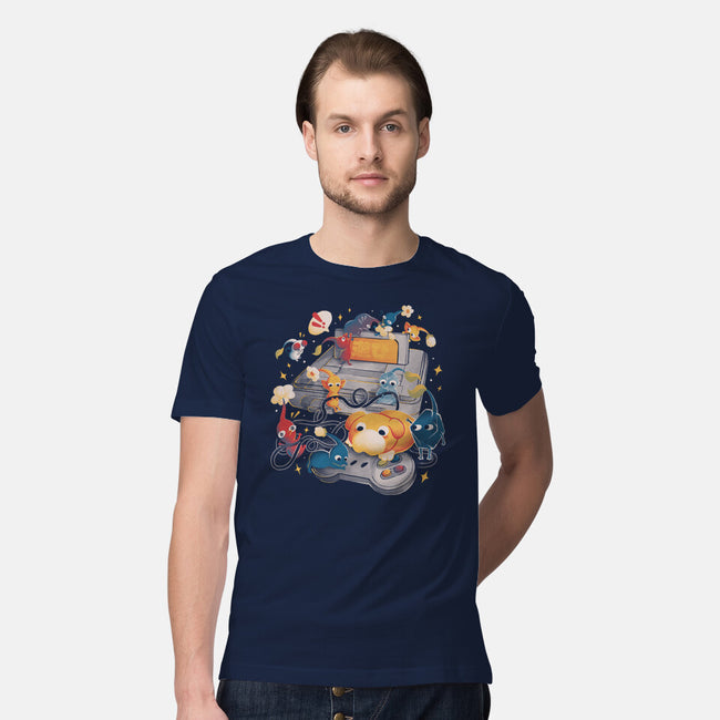 Tiny Gamers-Mens-Premium-Tee-eduely