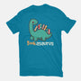 Bookasaurus-Womens-Fitted-Tee-NemiMakeit