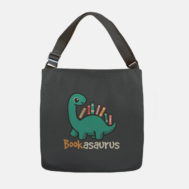 Bookasaurus-None-Adjustable Tote-Bag-NemiMakeit