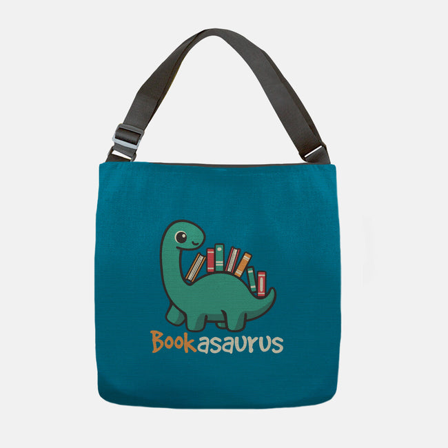 Bookasaurus-None-Adjustable Tote-Bag-NemiMakeit