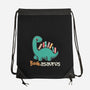 Bookasaurus-None-Drawstring-Bag-NemiMakeit